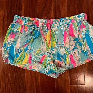 Lilly Pulitzer Beach and Bae Luxletic Run Around Shorts